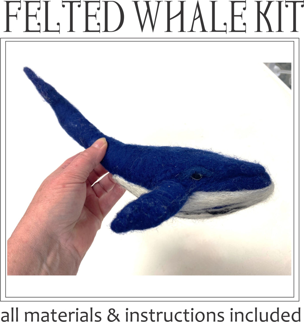 Felted Whale Kit