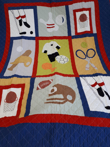 Sporty Baby Quilt