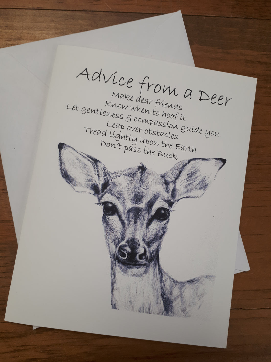 Advice from a Deer