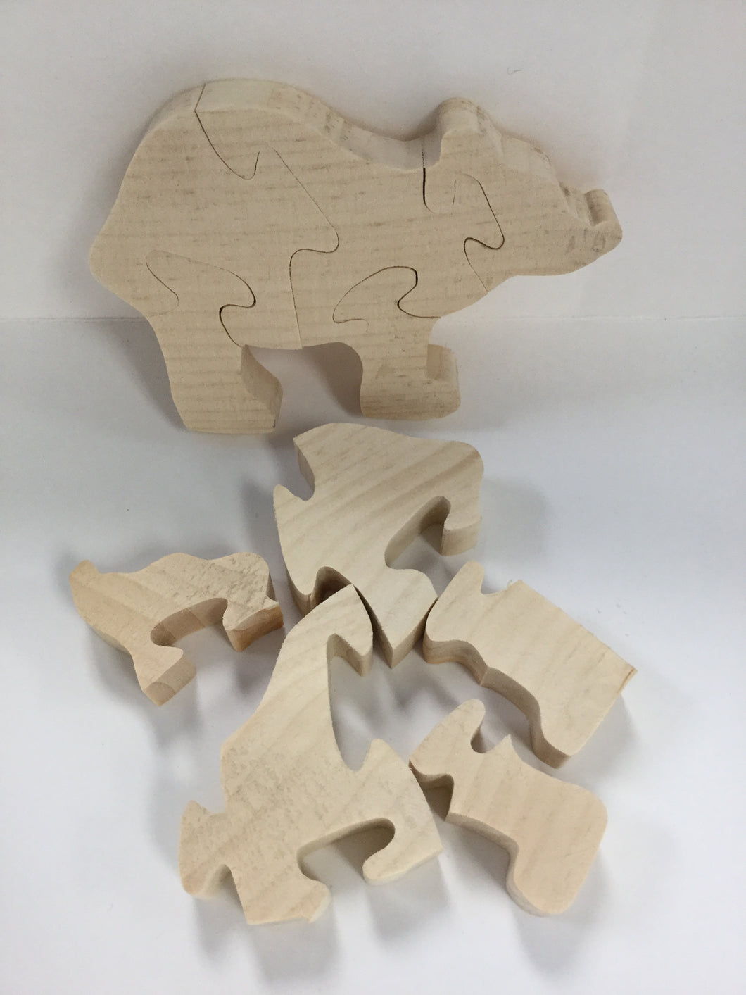 Wooden Bear Puzzle