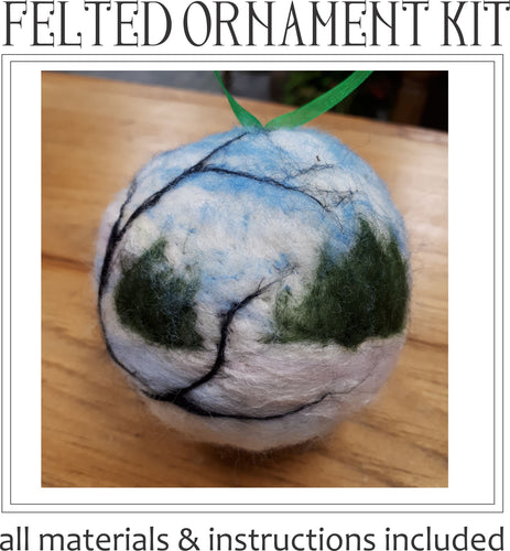Felted Ornament Kit