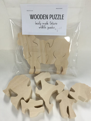 Wooden Sheep Puzzle