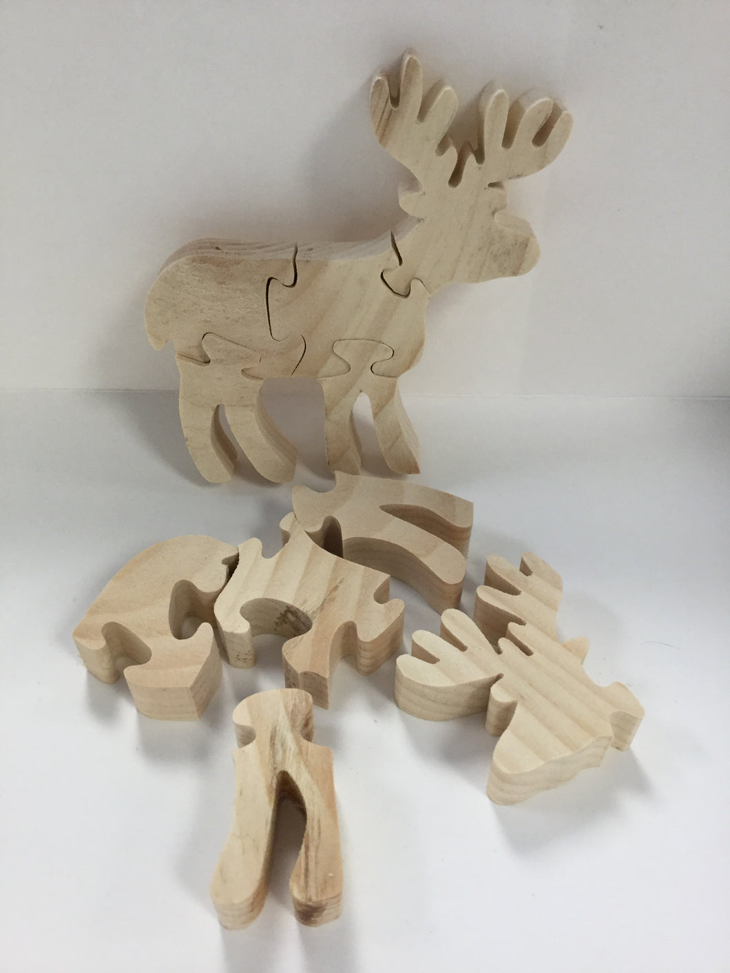 Wooden Stag Puzzle